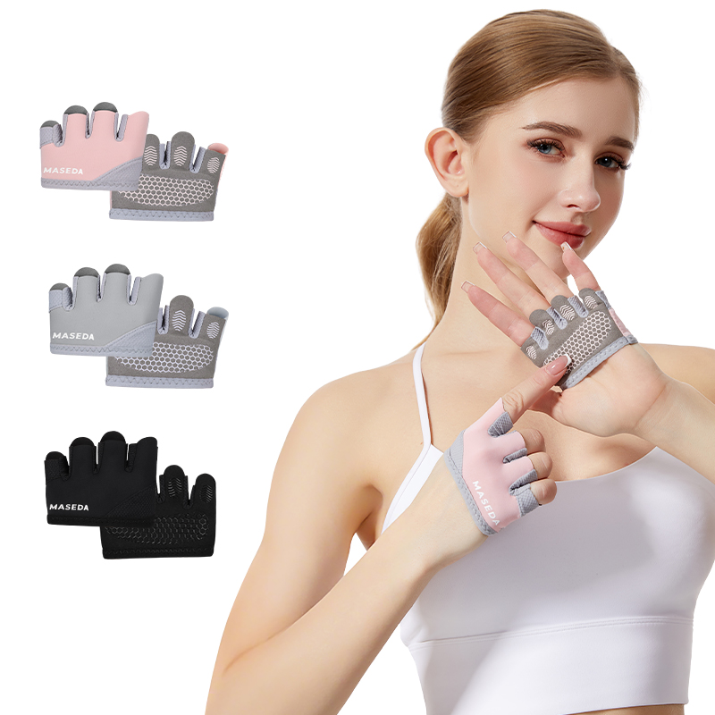 Pair of Fitness Fingerless Glo - Fitness Yoga & Kickfit review and price