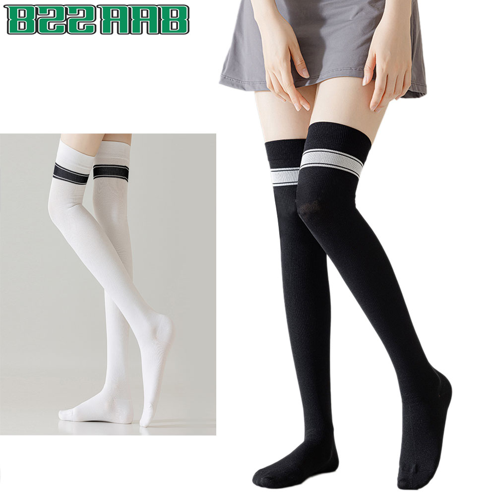 1Pair High Thigh Socks Striped - Yoga Daily Fitness review and price