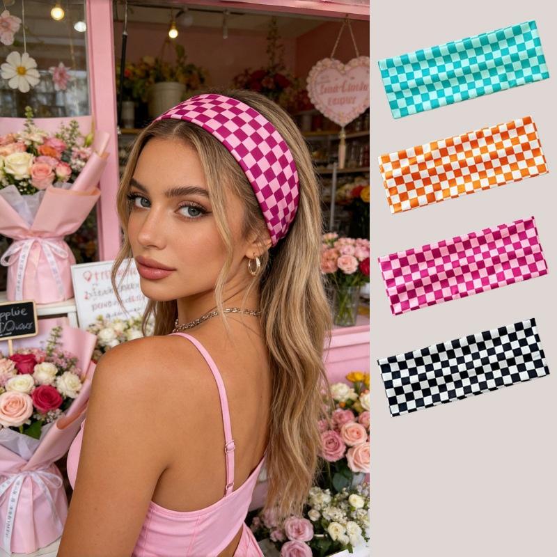 1 Pc Checkerboard Elastic Head - Yoga Daily Fitness review and price