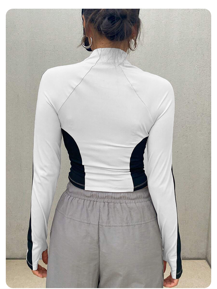 Yoga Clothes Stand Up Collar J - Yoga Daily Fitness review and price