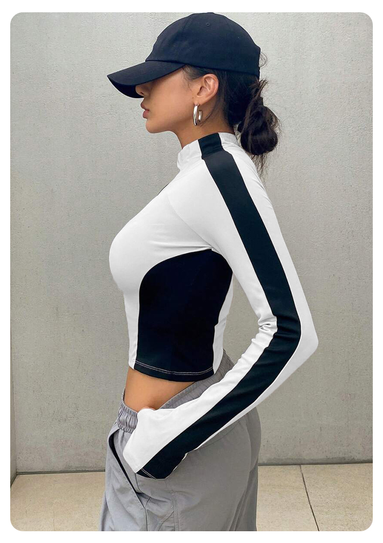 Yoga Clothes Stand Up Collar J - Yoga Daily Fitness review and price