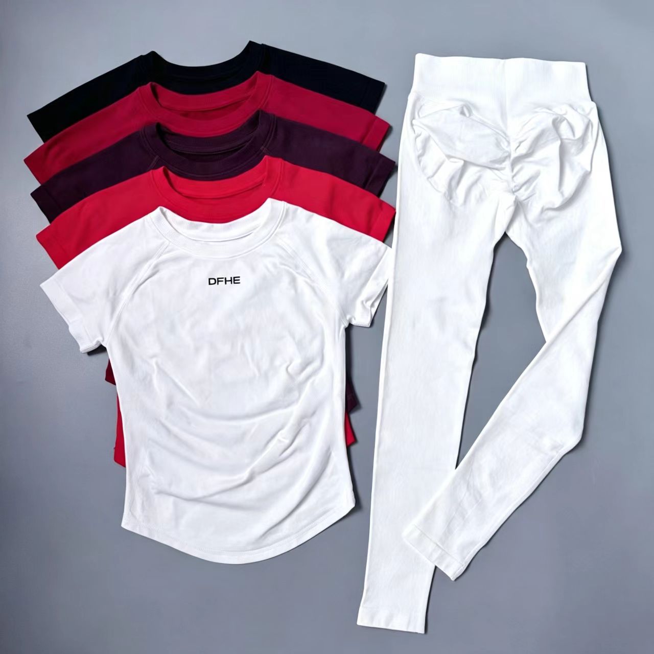 DFHE Slim Fitness Tracksuit, S - Yoga Daily Fitness review and price