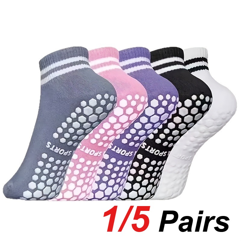 1/5 Pair Women's Silicone Anti - Fitness Yoga & Kickfit review and price