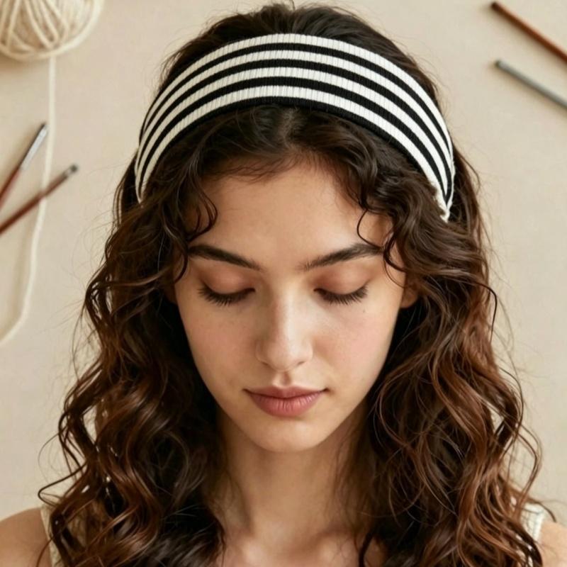 Striped Elastic Sports Headban - Yoga Daily Fitness review and price