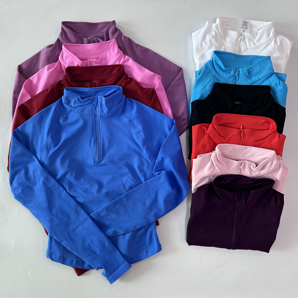 No Logo Yoga Jacket With Half  - Fitness Yoga & Kickfit review and price