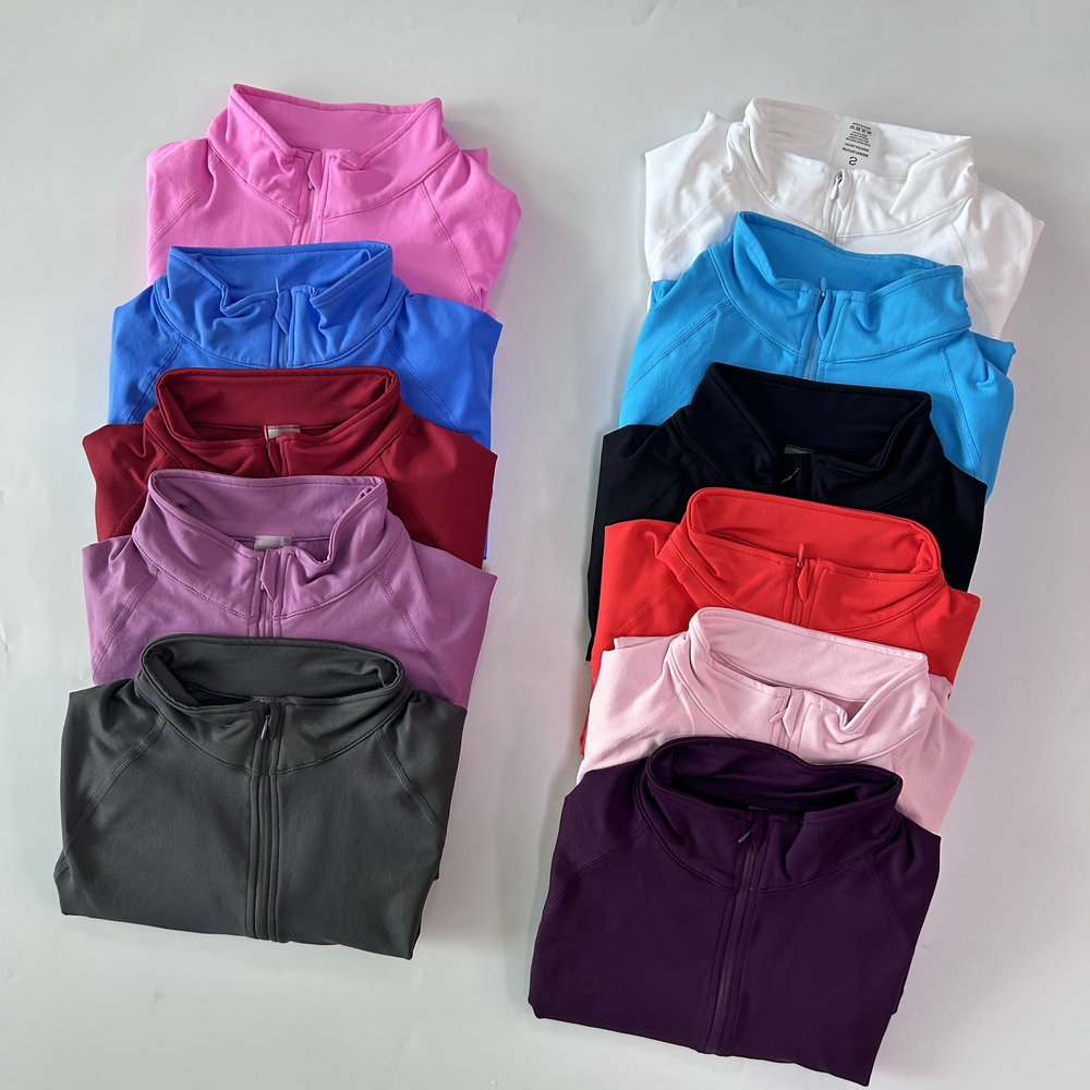 No Logo Yoga Jacket With Half  - Fitness Yoga & Kickfit review and price
