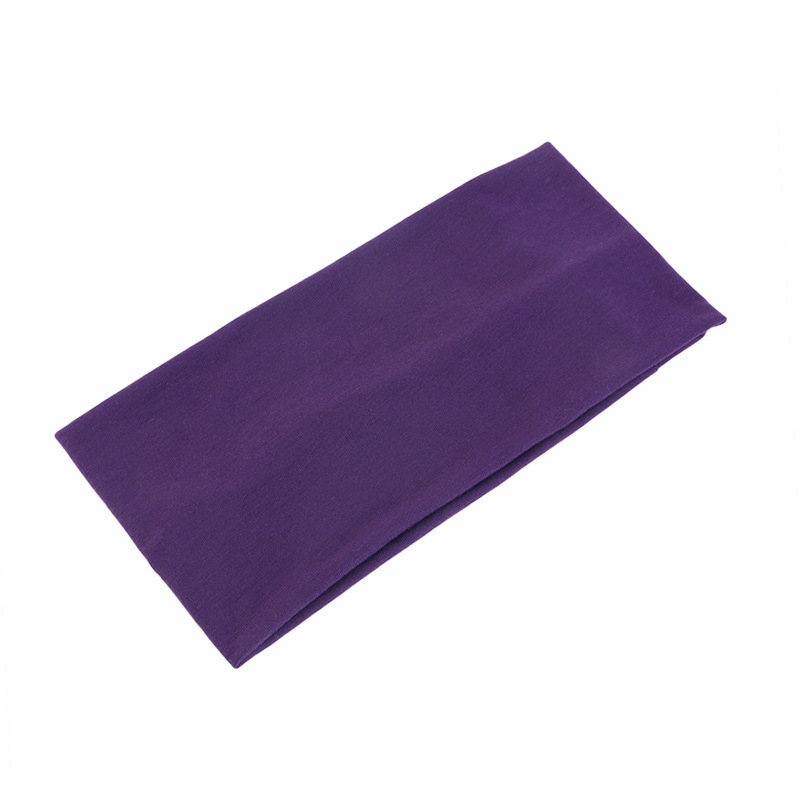 Solid Color Unisex Headband El - Yoga Daily Fitness review and price